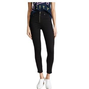 Alice + Olivia Good High Rize Ankle Skinny
